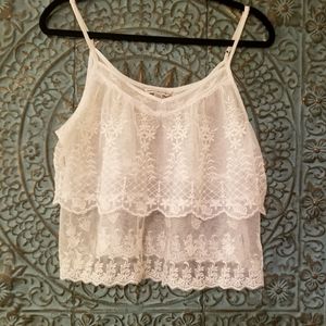 Lace cami (American Eagle) - size M